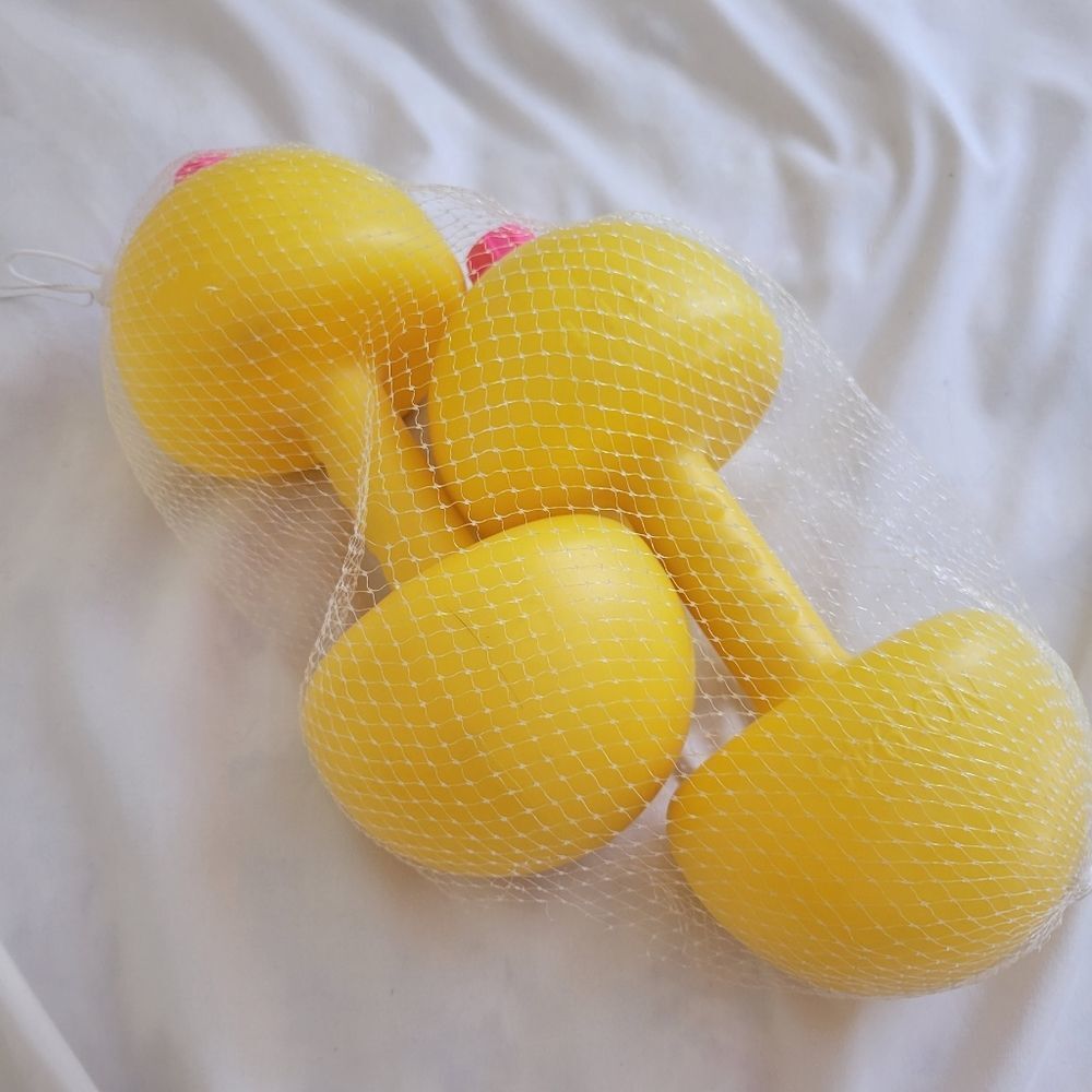 NEW POOL WATER 4LB WEIGHTS SET DUMBBELLS FITNESS TRAVEL FILLABLE BEACH NWT
